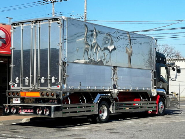 【1067】H19　フォワード　ハイルーフ　ウィング　デコトラ　6200セミワイド　90アオリ