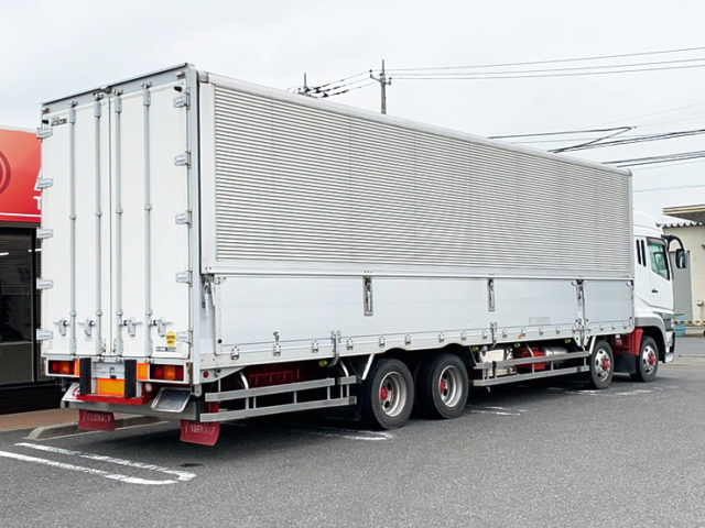 【654】ふそう　スーパーグレート　ウィング　4軸　ハイルーフ　7速　現状販売車輛