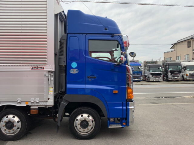 【1118】H28　プロフィア　ハイルーフ　ウィング　4軸　木床　アルミホイール