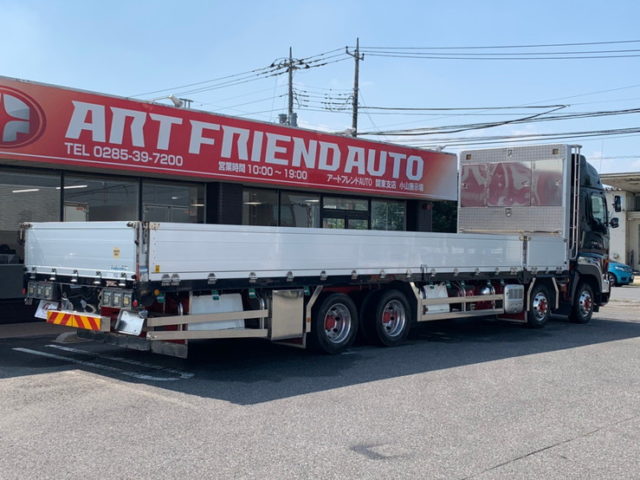 【669】H25　グラプロ　平ボディ　アルミブロック　後輪エアサス　7速　410馬力