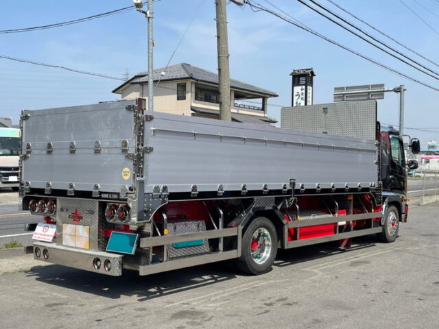 【1104】H25　レンジャープロ　増トン　平ボデーアルミB　6200　セミワイド　90アオリ　ステンレス多数