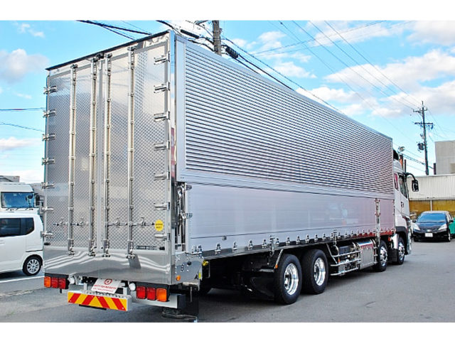 【690】新車　スーパーグレート　低床アルミウイング　造りボディ