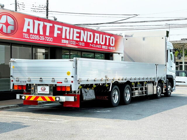 【1173】R3　17スーパーグレート　プレミアムライン　ハイルーフ　平ボデーアルミB　エアサス　未使用車