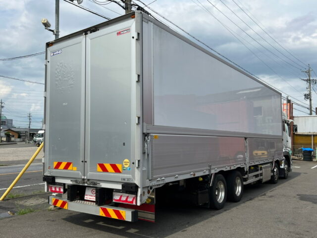 【1186】H30　17スーパーグレート　ハイルーフ　ウィング　床鉄　アルミホイール