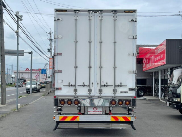 【1222】H27　スーパーグレート　ハイルーフ　冷凍バン　横観音2枚　ジョロ4キーストン　サブエンジン　420馬力