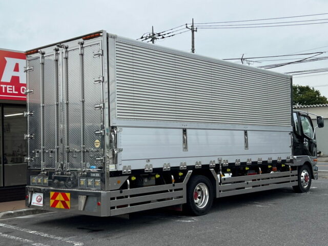 【1235】H25　ファイター　増トン　ウィング　カスタム　ジョロダーレール4列　木床