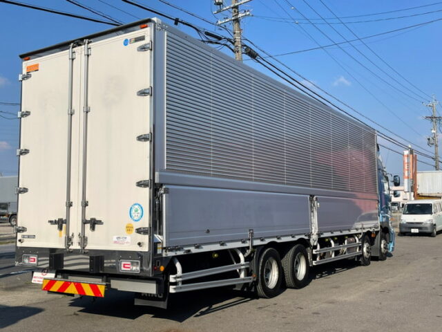 【1217】H29　17プロフィア　ハイルーフ　ウィング　リア門口ステンレス　木床　380馬力