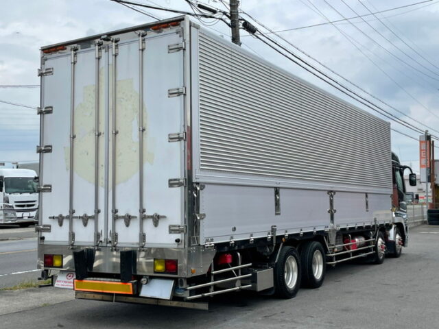 【1238】H22　スーパーグレート　ハイルーフ　冷凍ウィング　7速　国産エンジン　木床