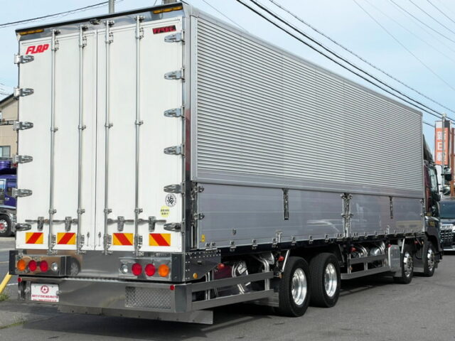 【1293】H26　プロフィア　ハイルーフ　ウィング　山田ボデー　ステンレス多数　木床　エアサス