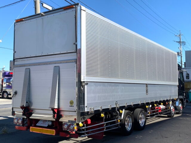 【1292】H21 スーパーグレート ハイルーフ ハイキャブ ウィング 跳上ゲート付 国産エンジン