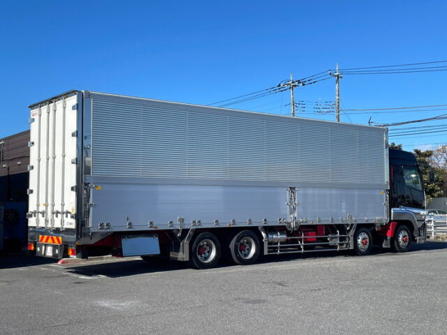 【1342】H27　スーパーグレート　ハイルーフ　ウィング　造りボディ　7速　380馬力　床鉄シマ