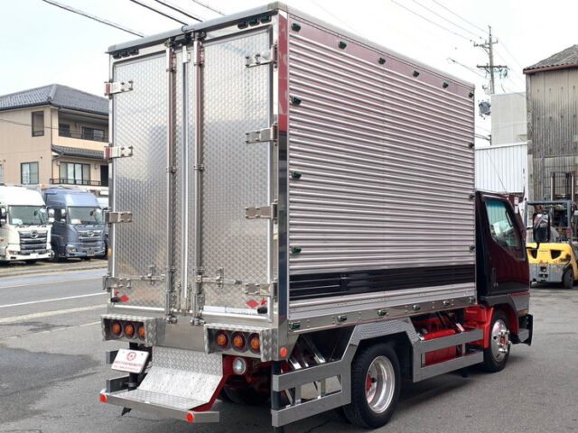 【1355】H14　キャンター　アルミバン　造りボディ　10尺　標準幅　140馬力　生エンジン