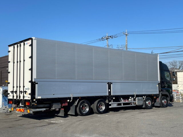 【1328】H24　プロフィア　ハイルーフ　ウィング　格納ゲート　7速MT　メッキホイール