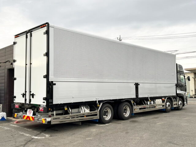 【1416】H30　クオン　ハイルーフ　ウィング　格納ゲート付　木床　