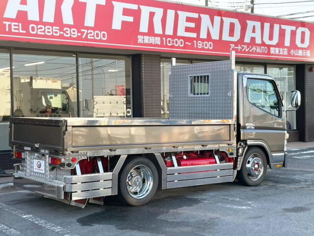 【1448】H21 キャンター　平ボデー　架装多数