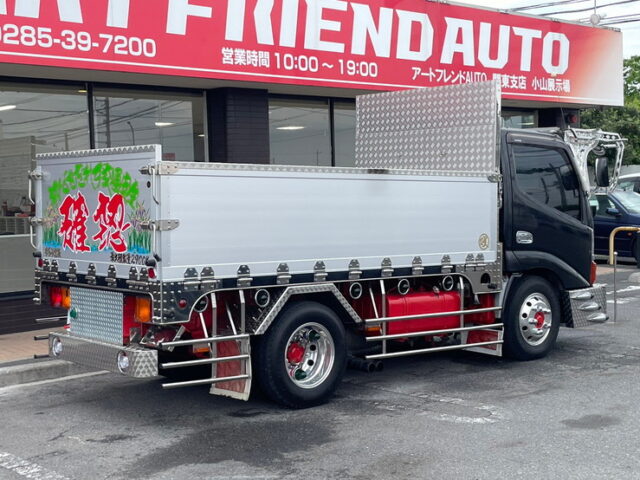 【1456】H15　デュトロ　平アルミブロック　架装多数　マニ割り　マフラーチェンジャー