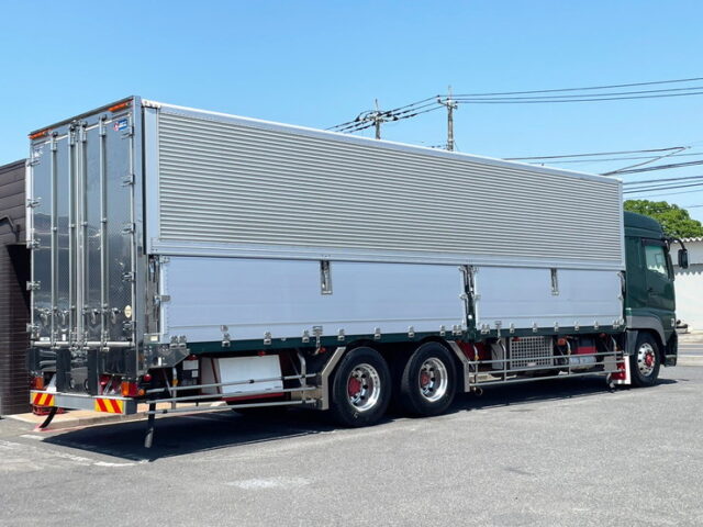 【1454】H26　スーパーグレート　ハイルーフ　冷凍ウィング　総輪エアサス　キーストンジョロダー４列