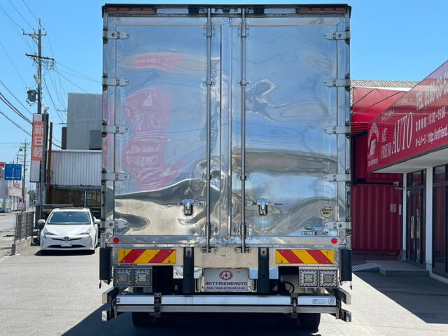 【1468】H28　スーパーグレート　ハイルーフ　冷凍バン　サブエンジン　格納ゲート　レール移動式間仕切り