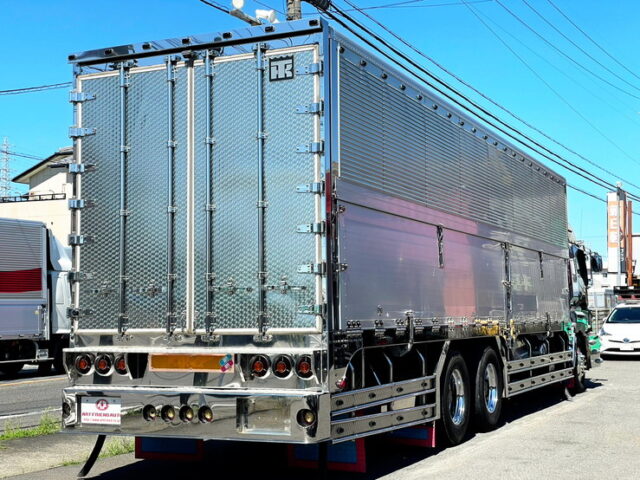 【1517】H15　ギガ　ハイルーフ　冷凍ウィング　造りボディ　1M10アオリ　キャデラックバンパー　410馬力