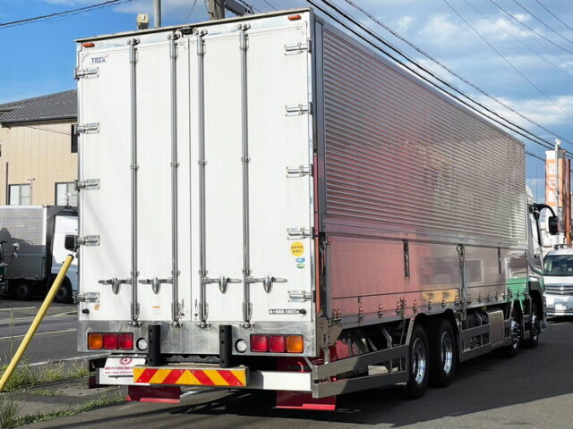 【1465】R2　17スーパーグレート　ハイルーフ　ウィング　アートフレンド新品架装(サイドバンパーフェンダー)