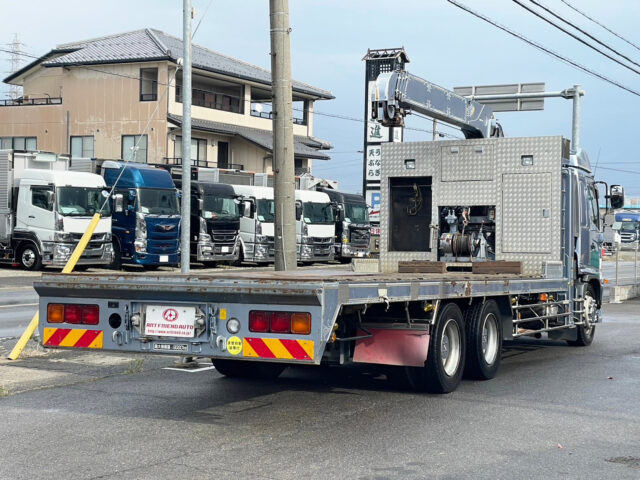 レンジャープロ　増トン　ハイジャッキセルフ　4段クレーン　ウィンチ/あゆみ板付　荷台長6500