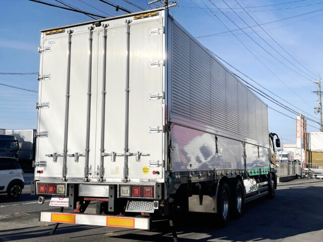 スーパーグレート　冷凍ウィング　90アオリ　木床　国産エンジン　7速MT