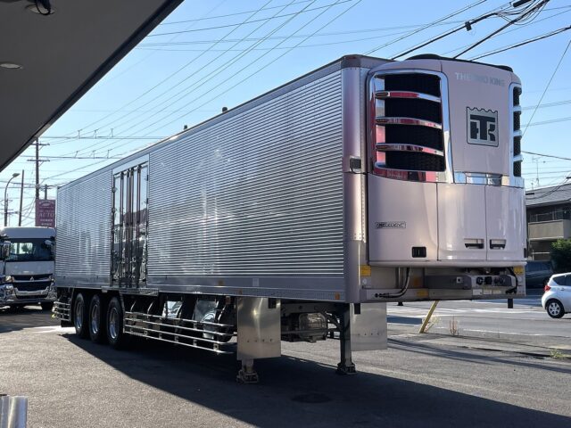 フルハーフ　トレーラー冷凍バン　サーモキング　プレジデント　３軸　リフトアクスル(中残し)