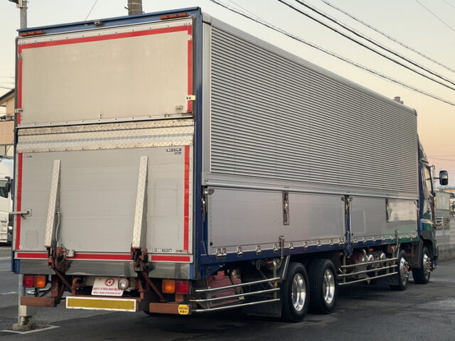 日野　プロフィア　ハイルーフ　ウィング　跳上ゲート　ステンレスサイドバンパー