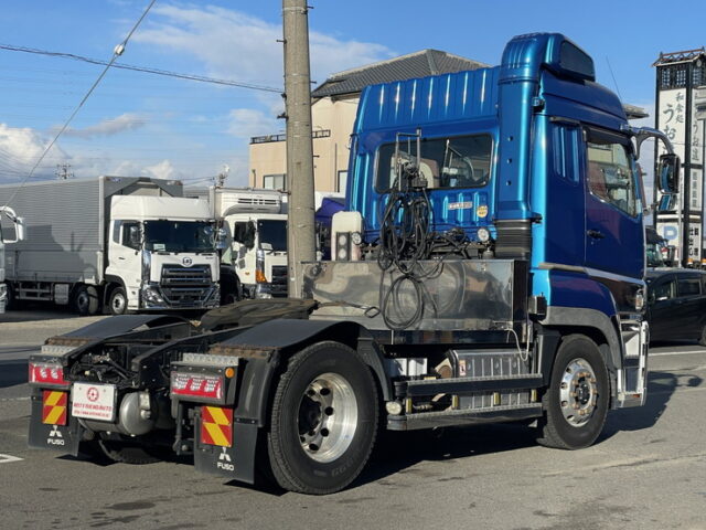 17スーパーグレート　ハイルーフ　トレーラーヘッド　第5輪荷重11.500㎏　アルミホイール