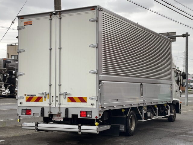 日野　17レンジャー　ハイルーフ　6200ワイド　エアサス　格納ゲート　低走行