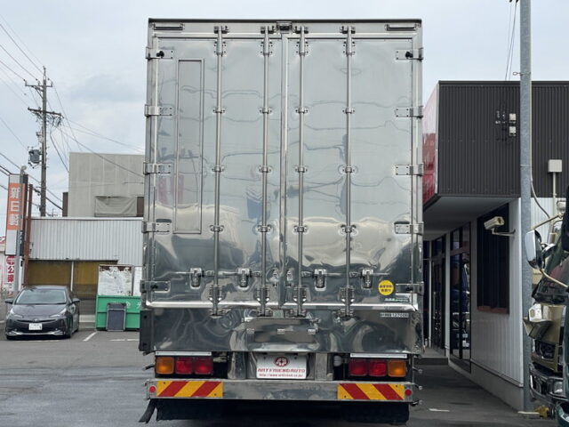 いすゞ　ギガ　ハイルーフ　冷凍バン　サブエンジン　両側観音扉　ステンレス多数