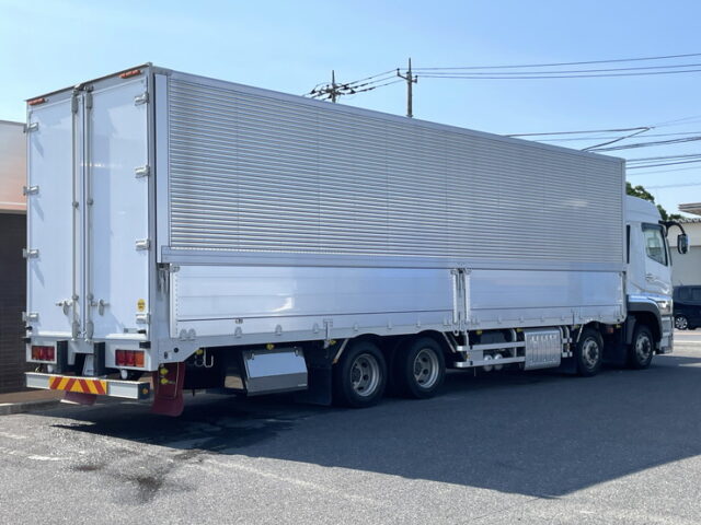 三菱ふそう：スーパーグレート：ハイルーフ：アルミウィング：メッキ多数：木床：AT：394馬力