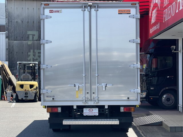 日野：デュトロ：アルミバン：ワイドロング：木床：横扉：150馬力：AT車