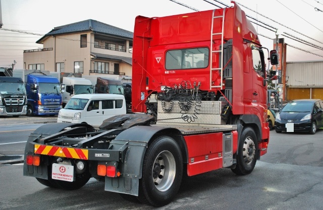 【337】日野プロフィア　トレーラーヘッド　ハイルーフ　一括緩和