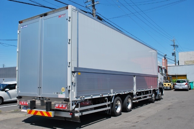 【396】三菱ふそうスーパーグレート　低床　アルミウイング　ハイルーフ　リアエアサス