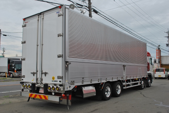 【294】三菱ふそうスーパーグレート　低床　アルミウィング　ハイルーフ