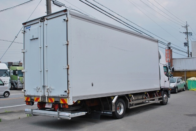 【435】日野レンジャー　冷凍バン　格納ゲート　リヤエアサス