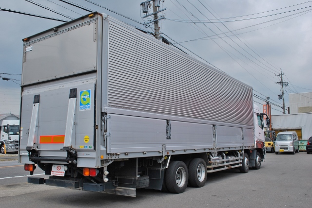 【453】三菱スーパーグレート　低床　アルミウイング　フルゲート