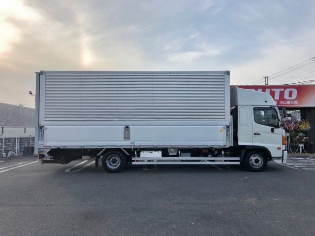 【301】日野レンジャー　ワイド　アルミウイング　跳ね上げゲート　リヤエアサス