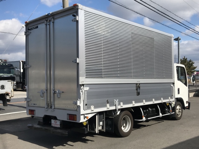 【198】いすゞエルフ　アルミウイング　ワイドロング