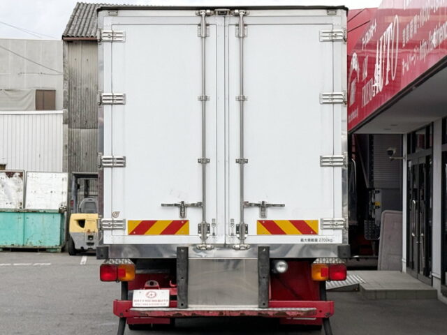 日野：レンジャープロ：ハイルーフ：冷凍バン：左観音扉：キーストン床：エアサス