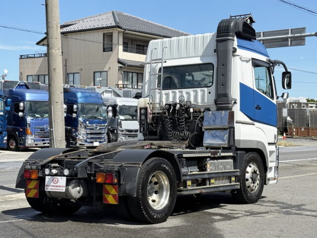 17スーパーグレート：ハイルーフ：トレーラーヘッド：ブタ鼻付：第5輪荷重11.500㎏