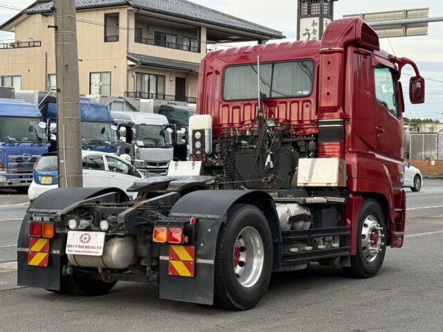 スーパーグレート：トレーラーヘッド：ハイキャブ：アルミホイール：エアサス