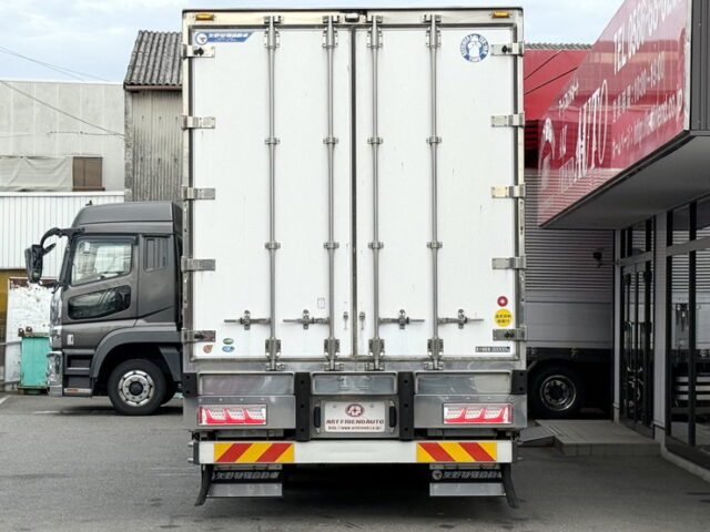 17スーパーグレート：ハイルーフ：冷凍バン：アルミホイール：サブエンジン：ジョロ4キーストン