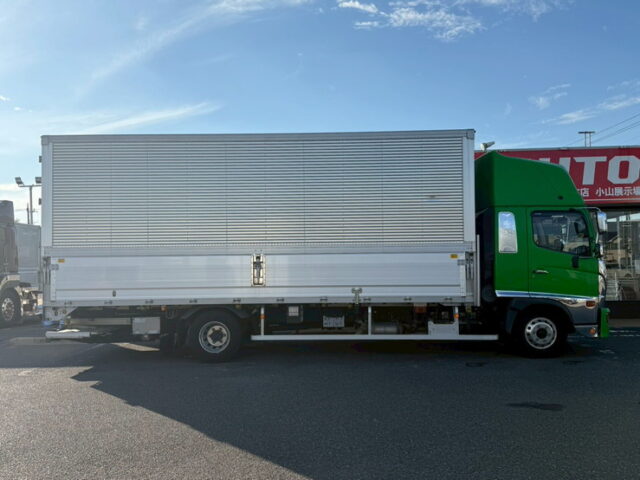 日野：17レンジャー：ハイルーフ：ウィング：6200ワイド：格納ゲート：エアサス