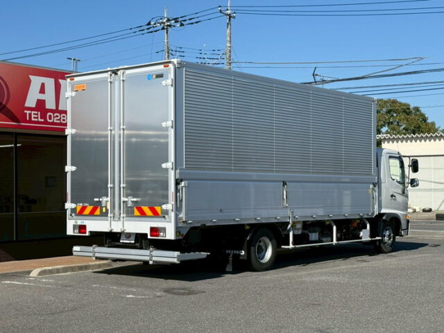 日野：17レンジャー：ウィング：6200ワイド：エアサス：格納ゲート