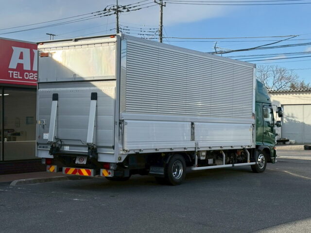 日野:17レンジャー:ハイルーフ:ウィング:6200ワイド:エアサス:跳上ゲート