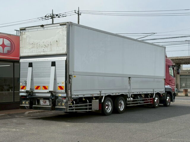 スーパーグレート：ハイルーフ：ウィング：跳上ゲート：アルミホイール：床鉄