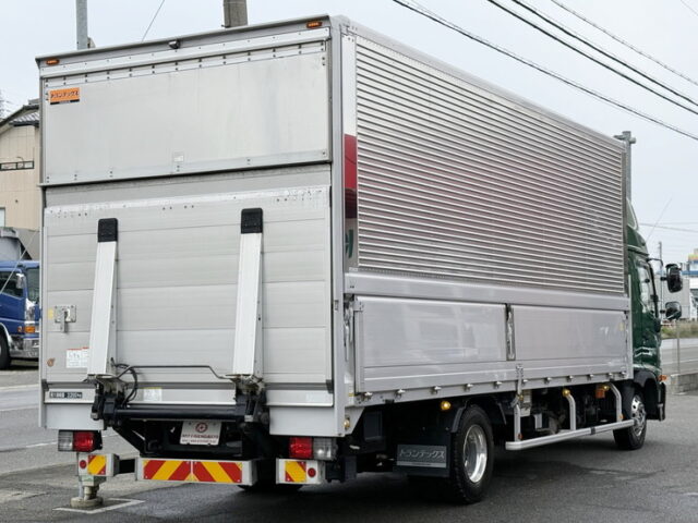日野：17レンジャー：ハイルーフ：ウィング：6200ワイド：エアサス：跳上ゲート