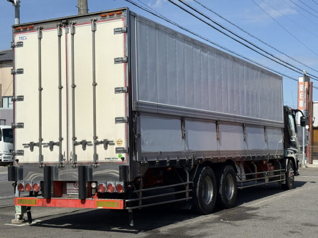 スーパーグレート：冷凍ウィング：2デフ：ジョロダー4列キーストン床：国産エンジン